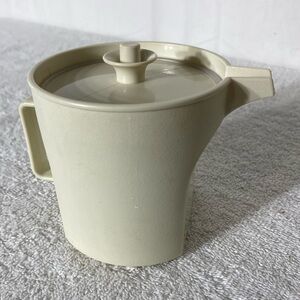 Vintage Tupperware Beige Creamer With Lid